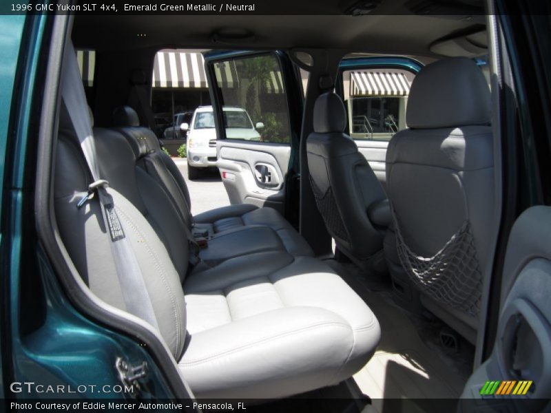 Emerald Green Metallic / Neutral 1996 GMC Yukon SLT 4x4