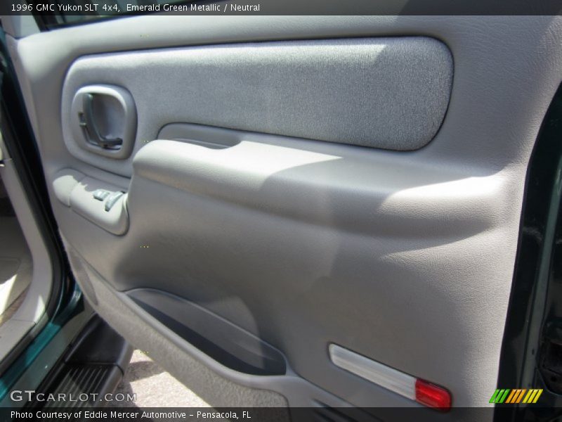 Emerald Green Metallic / Neutral 1996 GMC Yukon SLT 4x4