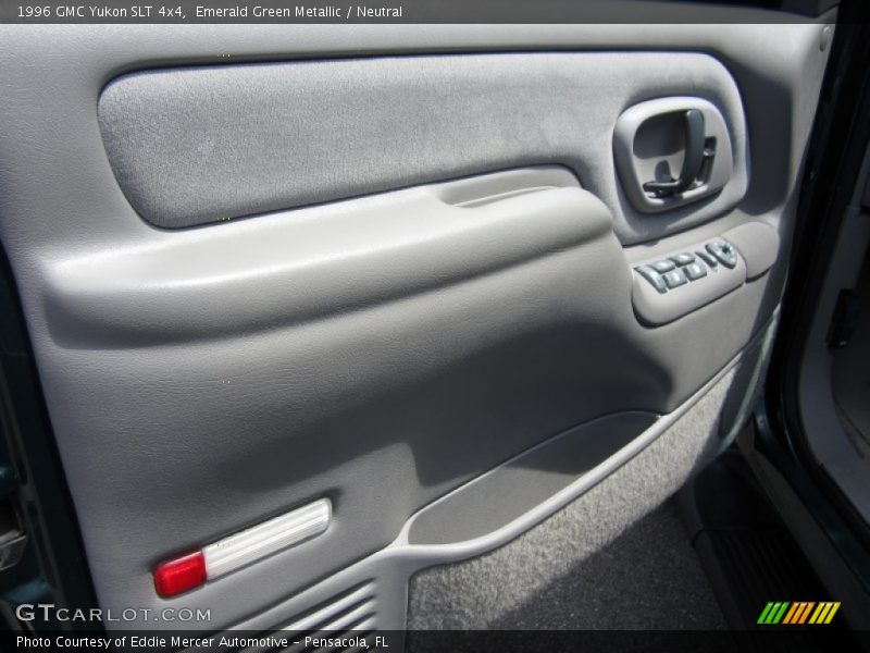 Emerald Green Metallic / Neutral 1996 GMC Yukon SLT 4x4