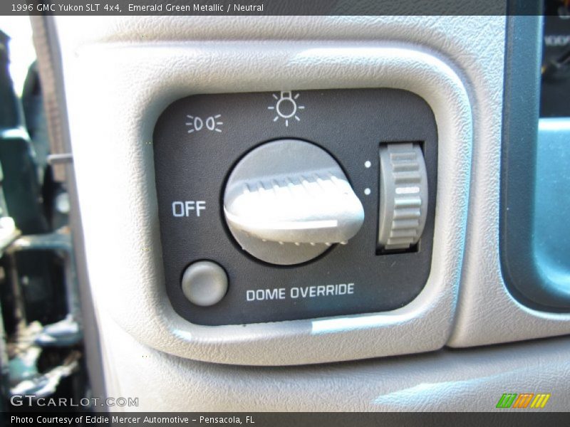 Emerald Green Metallic / Neutral 1996 GMC Yukon SLT 4x4