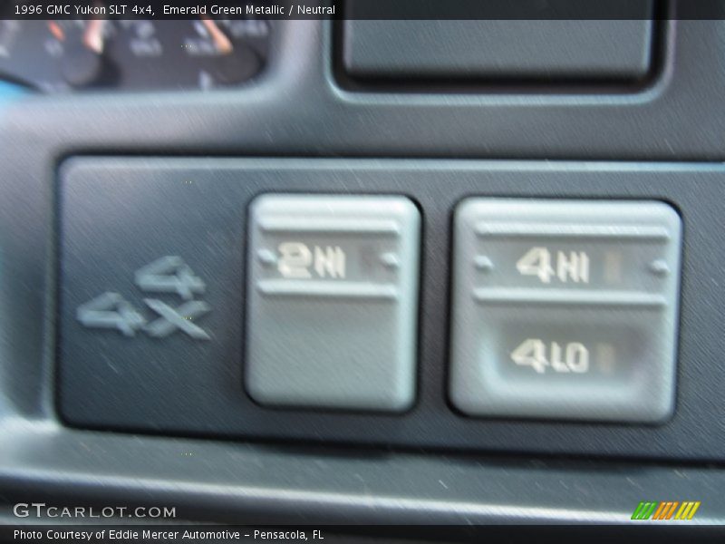 Emerald Green Metallic / Neutral 1996 GMC Yukon SLT 4x4