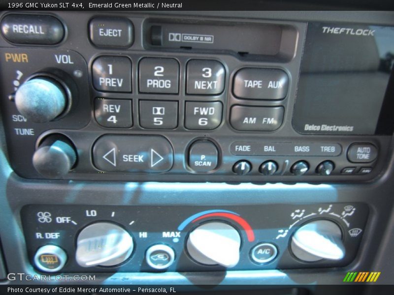 Emerald Green Metallic / Neutral 1996 GMC Yukon SLT 4x4