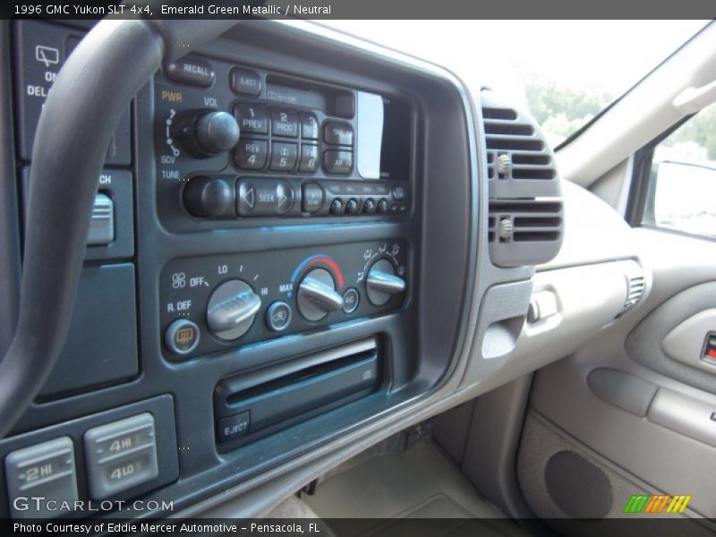 Emerald Green Metallic / Neutral 1996 GMC Yukon SLT 4x4