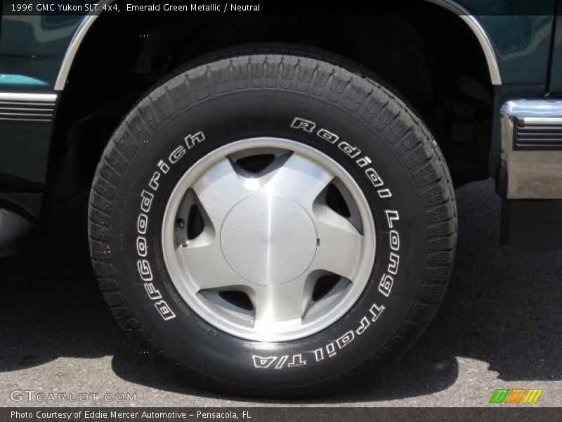 Emerald Green Metallic / Neutral 1996 GMC Yukon SLT 4x4