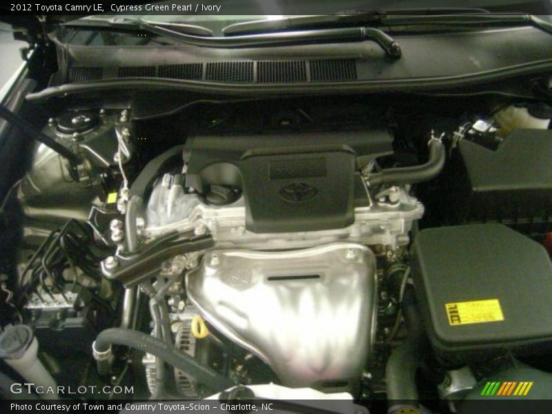 Cypress Green Pearl / Ivory 2012 Toyota Camry LE