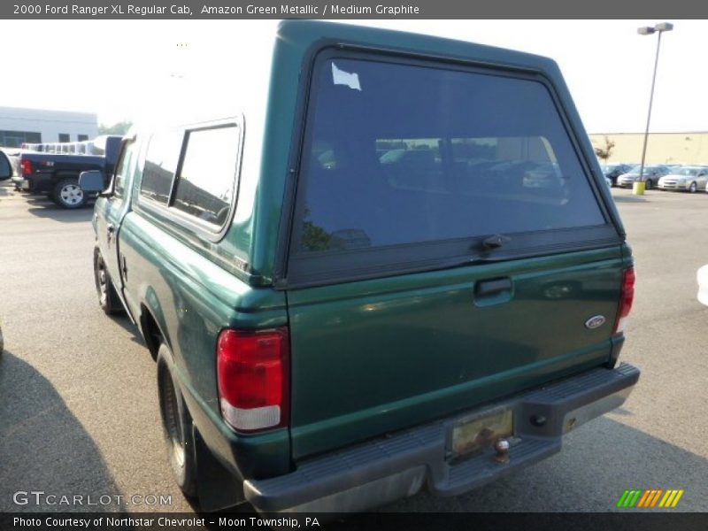 Amazon Green Metallic / Medium Graphite 2000 Ford Ranger XL Regular Cab