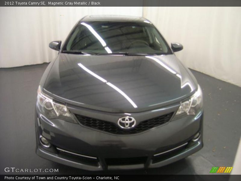 Magnetic Gray Metallic / Black 2012 Toyota Camry SE