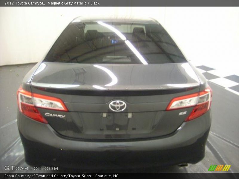 Magnetic Gray Metallic / Black 2012 Toyota Camry SE