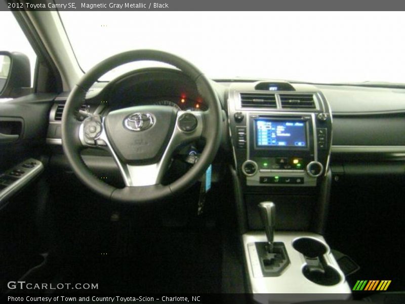 Magnetic Gray Metallic / Black 2012 Toyota Camry SE