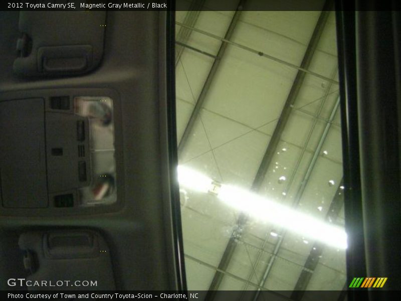 Magnetic Gray Metallic / Black 2012 Toyota Camry SE