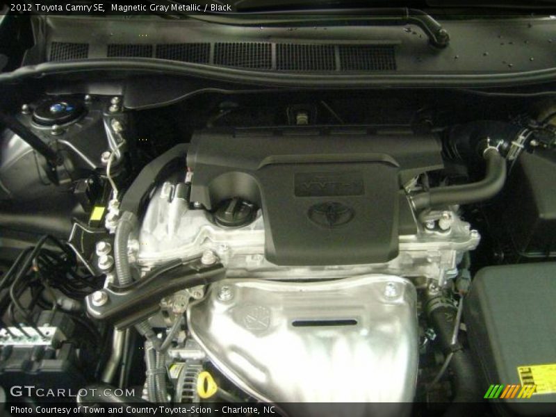 Magnetic Gray Metallic / Black 2012 Toyota Camry SE