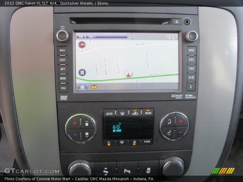Quicksilver Metallic / Ebony 2012 GMC Yukon XL SLT 4x4