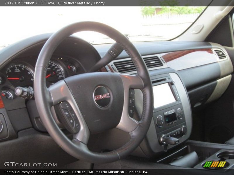 Quicksilver Metallic / Ebony 2012 GMC Yukon XL SLT 4x4