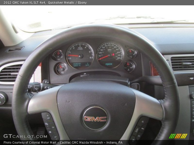 Quicksilver Metallic / Ebony 2012 GMC Yukon XL SLT 4x4