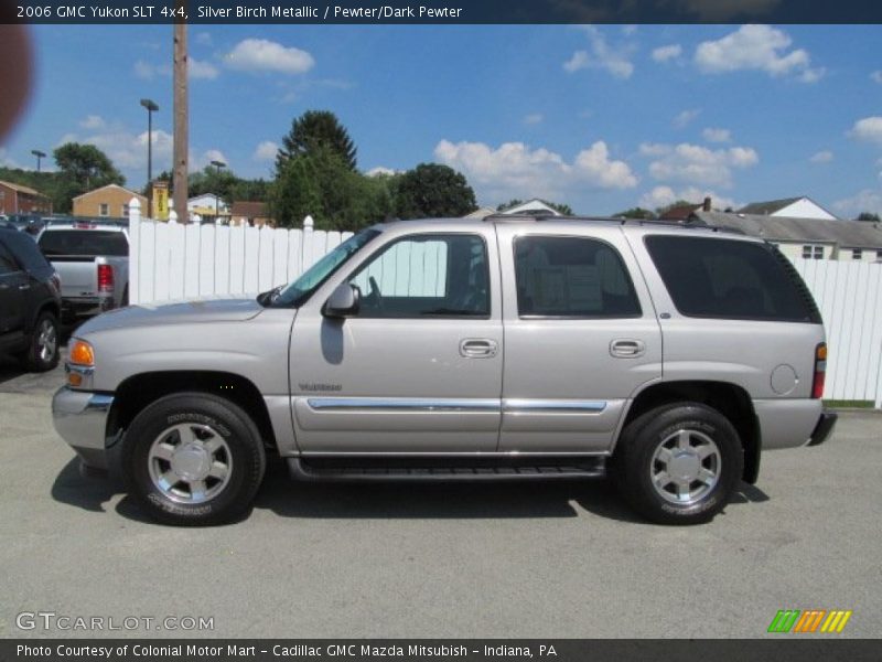 Silver Birch Metallic / Pewter/Dark Pewter 2006 GMC Yukon SLT 4x4