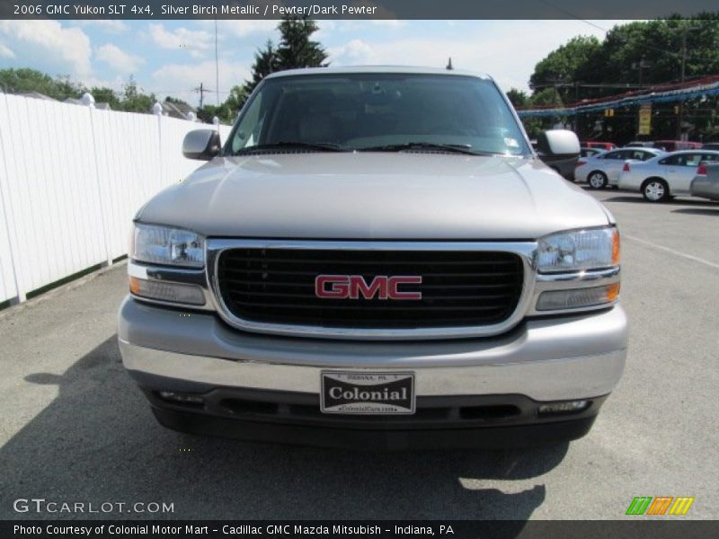 Silver Birch Metallic / Pewter/Dark Pewter 2006 GMC Yukon SLT 4x4