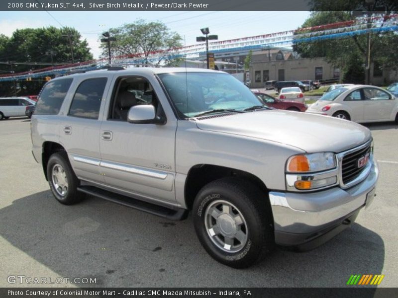 Silver Birch Metallic / Pewter/Dark Pewter 2006 GMC Yukon SLT 4x4