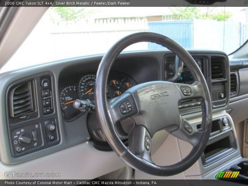 Silver Birch Metallic / Pewter/Dark Pewter 2006 GMC Yukon SLT 4x4