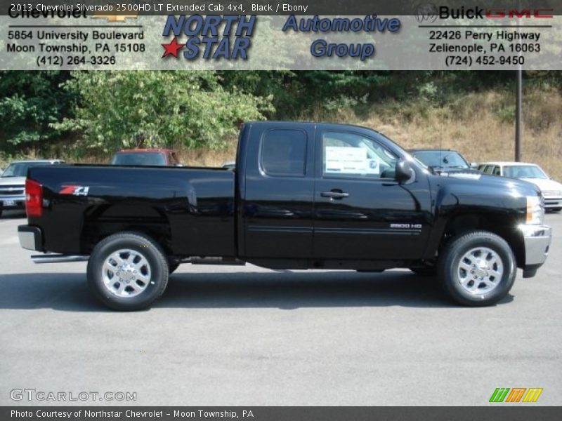 Black / Ebony 2013 Chevrolet Silverado 2500HD LT Extended Cab 4x4