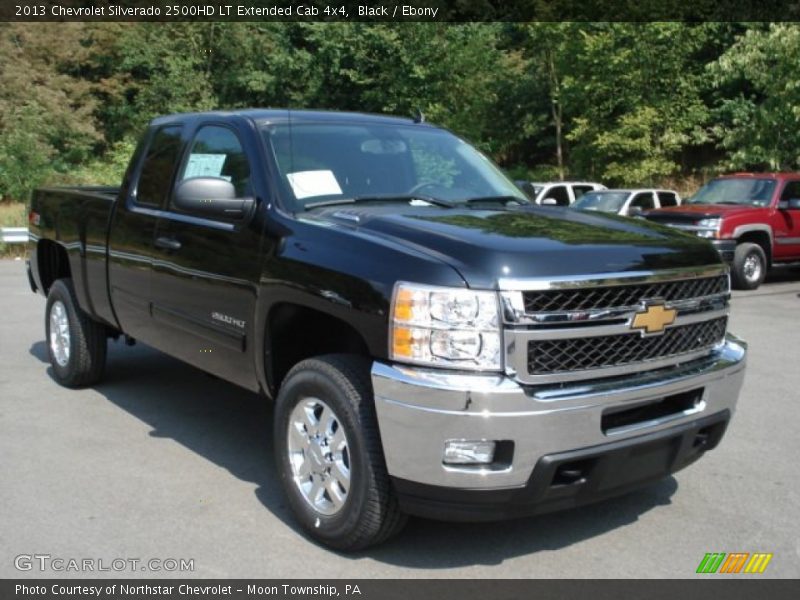 Black / Ebony 2013 Chevrolet Silverado 2500HD LT Extended Cab 4x4