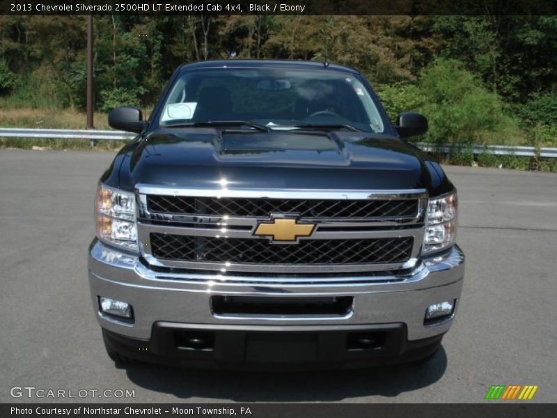 Black / Ebony 2013 Chevrolet Silverado 2500HD LT Extended Cab 4x4