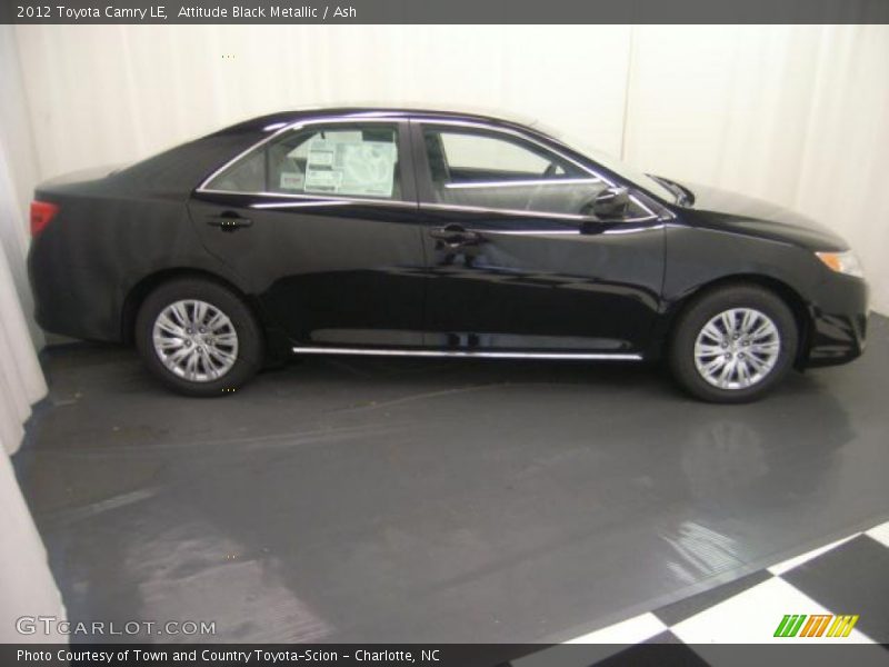 Attitude Black Metallic / Ash 2012 Toyota Camry LE