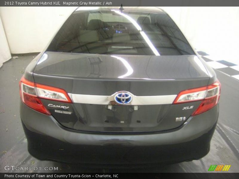 Magnetic Gray Metallic / Ash 2012 Toyota Camry Hybrid XLE