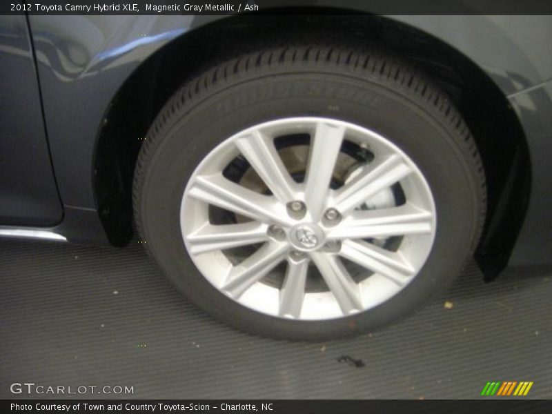 Magnetic Gray Metallic / Ash 2012 Toyota Camry Hybrid XLE