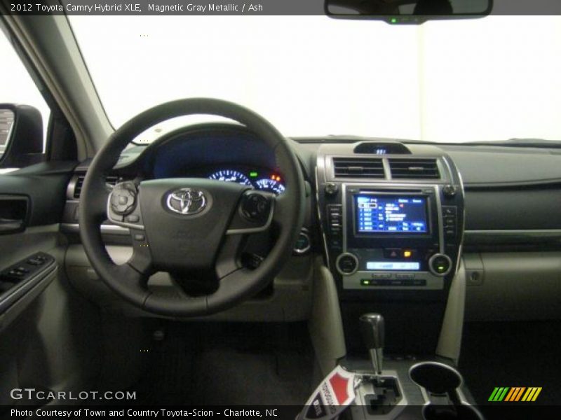 Magnetic Gray Metallic / Ash 2012 Toyota Camry Hybrid XLE