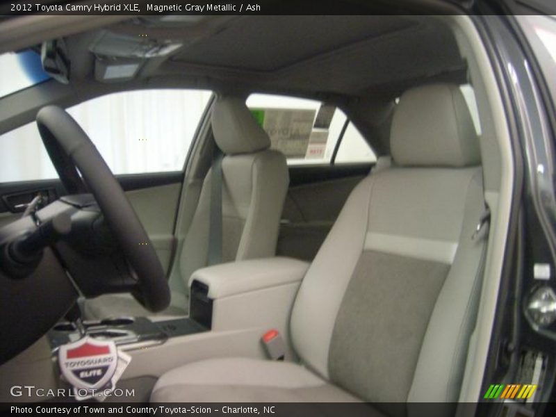 Magnetic Gray Metallic / Ash 2012 Toyota Camry Hybrid XLE
