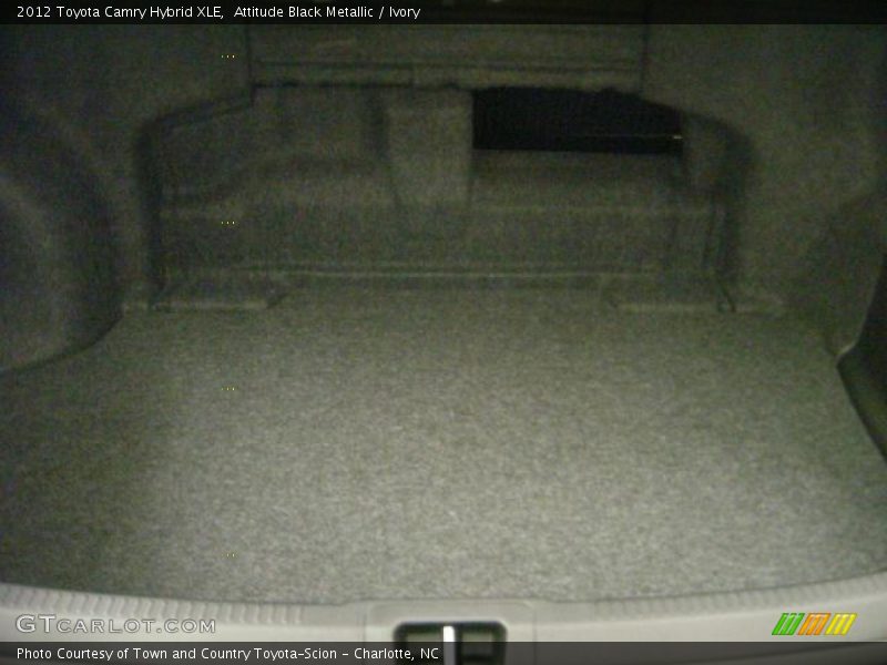 Attitude Black Metallic / Ivory 2012 Toyota Camry Hybrid XLE