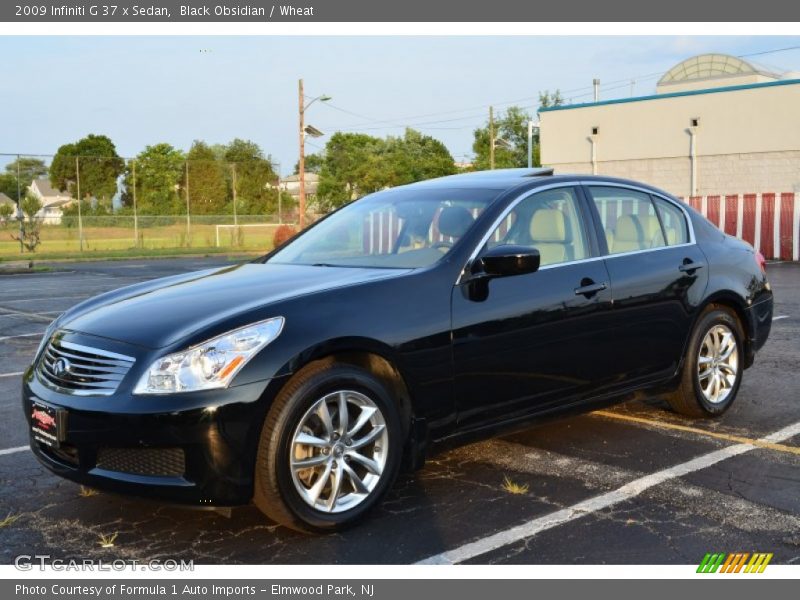 Black Obsidian / Wheat 2009 Infiniti G 37 x Sedan