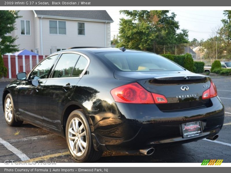 Black Obsidian / Wheat 2009 Infiniti G 37 x Sedan