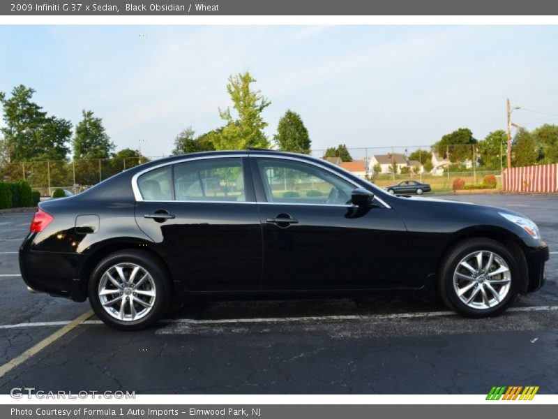 Black Obsidian / Wheat 2009 Infiniti G 37 x Sedan