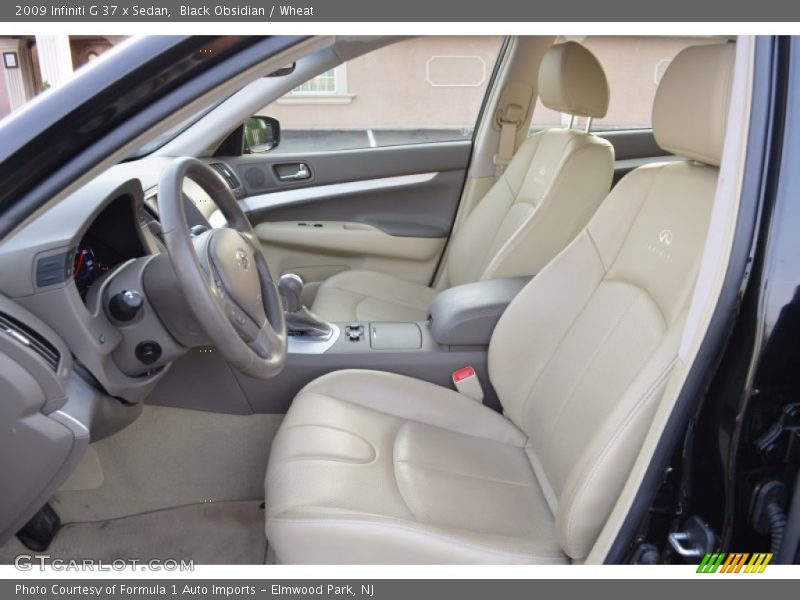 Black Obsidian / Wheat 2009 Infiniti G 37 x Sedan