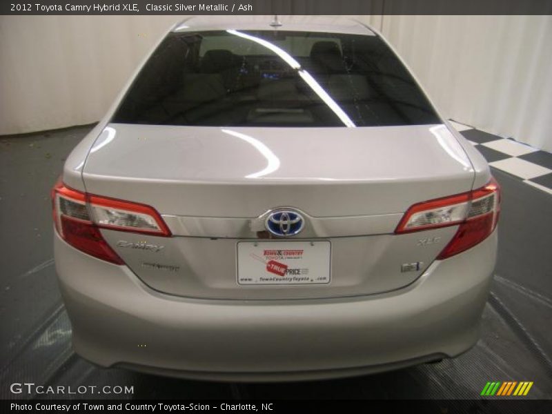 Classic Silver Metallic / Ash 2012 Toyota Camry Hybrid XLE