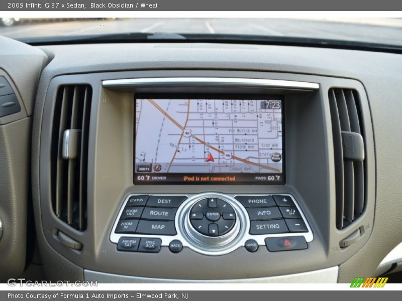 Black Obsidian / Wheat 2009 Infiniti G 37 x Sedan