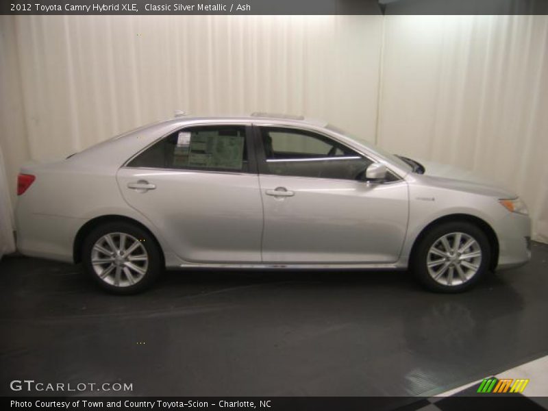 Classic Silver Metallic / Ash 2012 Toyota Camry Hybrid XLE