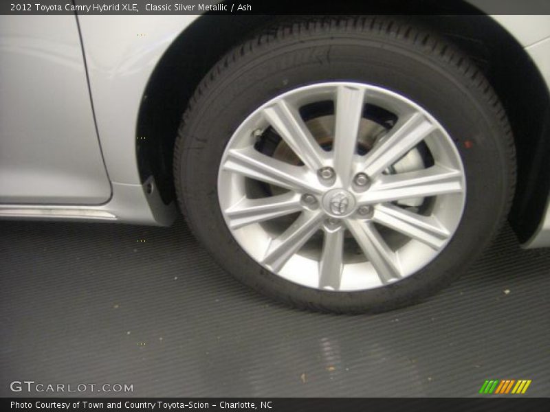 Classic Silver Metallic / Ash 2012 Toyota Camry Hybrid XLE