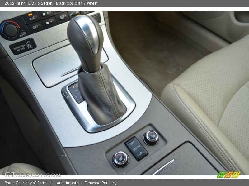 Black Obsidian / Wheat 2009 Infiniti G 37 x Sedan