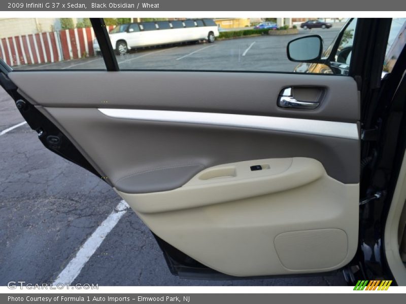 Black Obsidian / Wheat 2009 Infiniti G 37 x Sedan