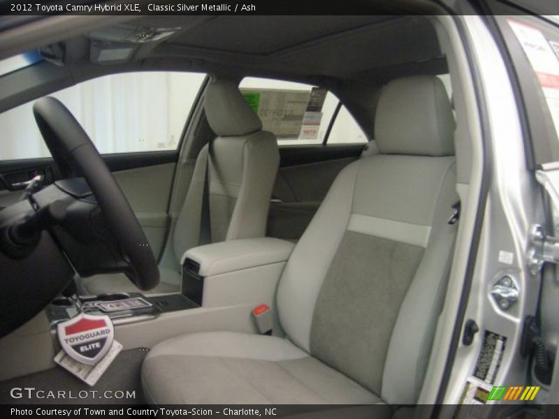 Classic Silver Metallic / Ash 2012 Toyota Camry Hybrid XLE