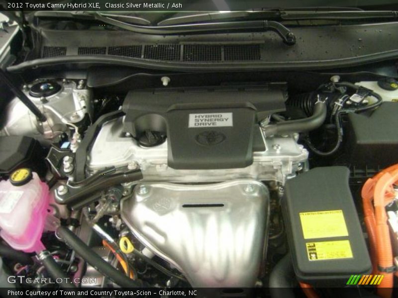 Classic Silver Metallic / Ash 2012 Toyota Camry Hybrid XLE