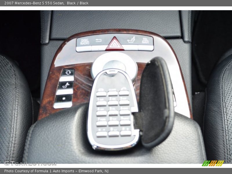 Black / Black 2007 Mercedes-Benz S 550 Sedan