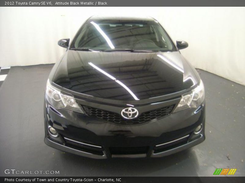 Attitude Black Metallic / Black 2012 Toyota Camry SE V6