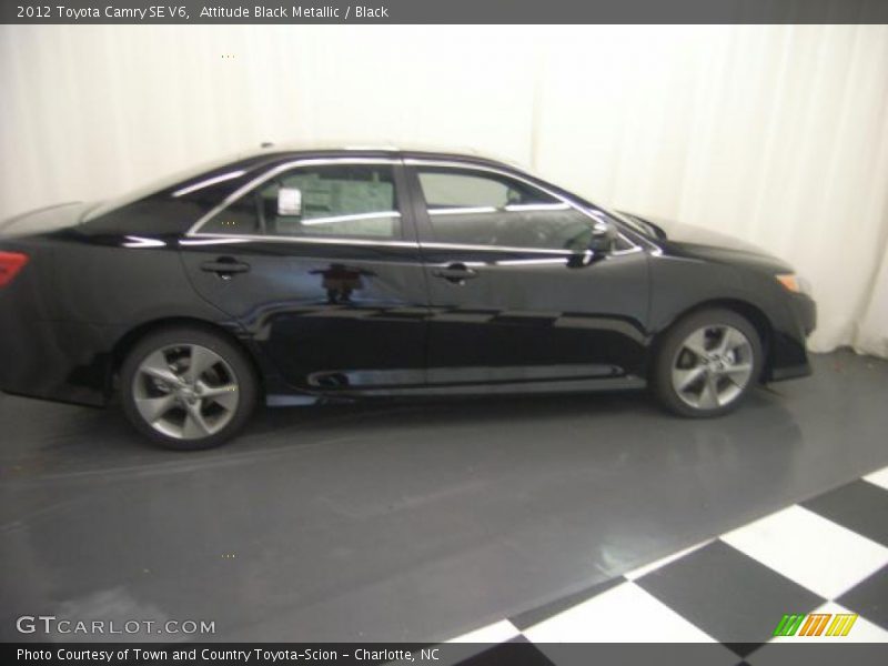 Attitude Black Metallic / Black 2012 Toyota Camry SE V6