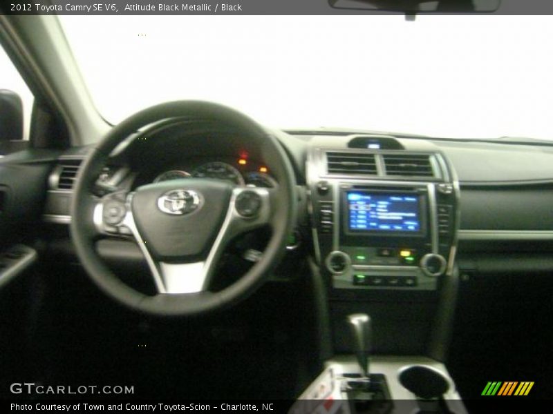 Attitude Black Metallic / Black 2012 Toyota Camry SE V6