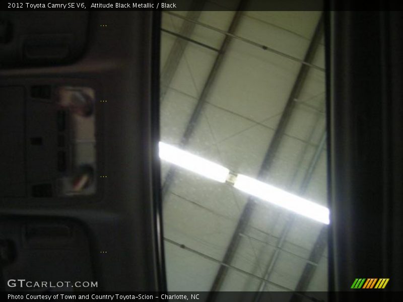 Attitude Black Metallic / Black 2012 Toyota Camry SE V6