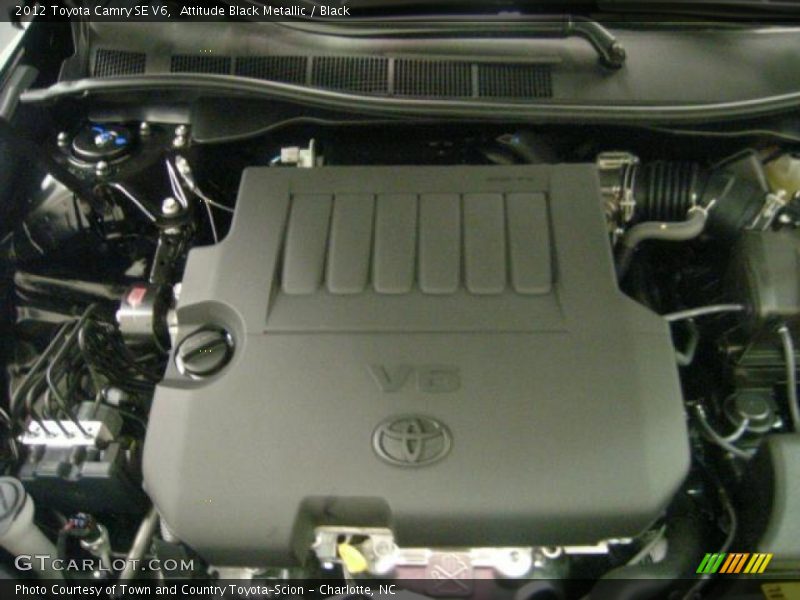 Attitude Black Metallic / Black 2012 Toyota Camry SE V6