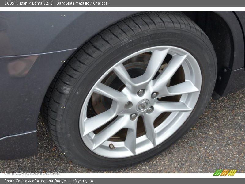 Dark Slate Metallic / Charcoal 2009 Nissan Maxima 3.5 S
